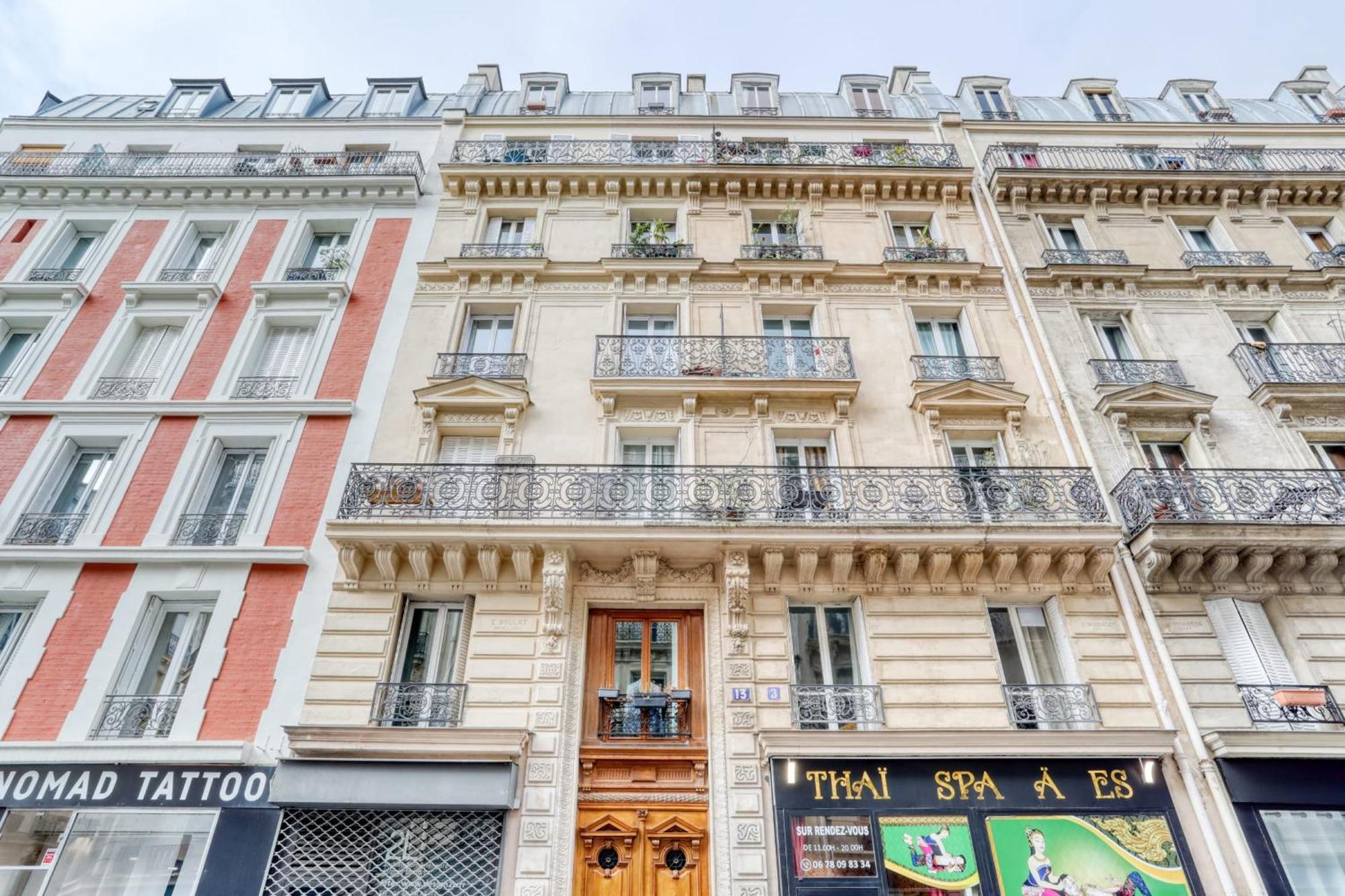 Grand Appart Spacieux Renove Paris Metro Wifi Buitenkant foto